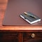 Dacasso Chocolate BrownLeatherette 24" x 19" Desk Mat without Rails PR-3427 - alternate 4